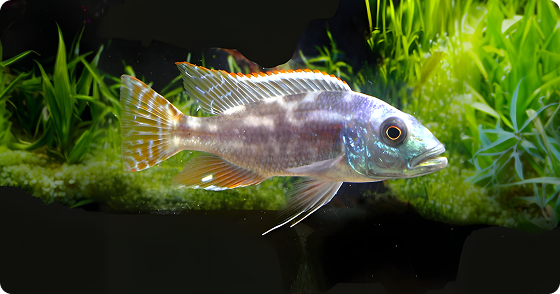 Buy Ten 2" African Cichlids, <spam style="color:#097694;">Get Two FREE!</spam>
